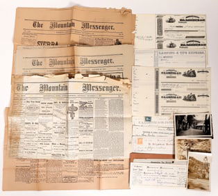 Downieville Collection 1860s-1920s(18) [175310]