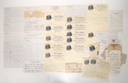 Castle Bros. Correspondences Group 1879-93 [194085]