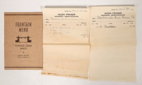 Zabriskie and Death Valley Ephemera [193462]