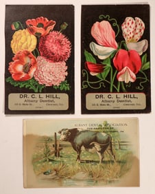 Dentist Trade Cards (3) [186720]