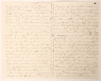 1864 letter discussing photography, St. Louis MO [188332]