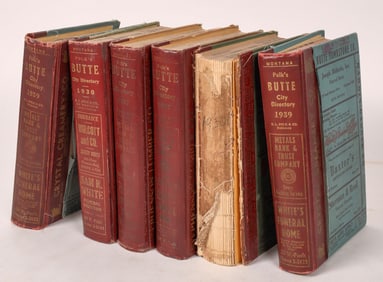 Butte Montana Directory Group, 1930s (6)  [167355]