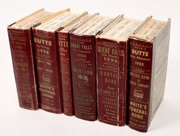 Montana Polk's Directory Group 1950s [167357]
