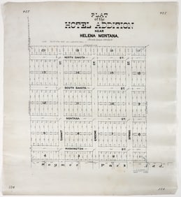 Hotel Addition, Helena Map [194274]