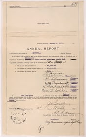 Scandinavian American Bank Annual Report 1911 [165013]