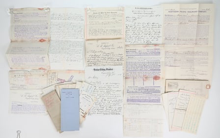 Group of Billheads, Bills & Checks Related to Montana [194664]