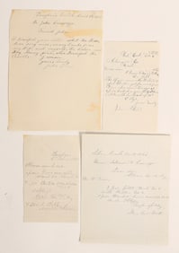 Obscure Nevada Town Letterheads, 1894-1903 [188400]