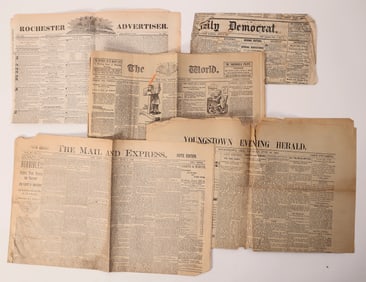New York Newspapers, c. 1838-89, 5 [187295]