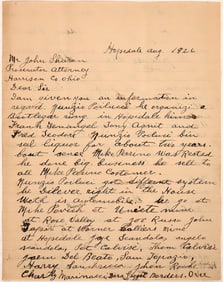 Bootlegging accusations, 1926, Harrison County Ohio [188038]