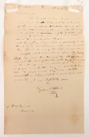 Ohio Postmaster Letter from 1826 [189698]