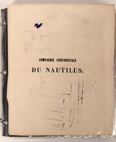 Nautilus Submarine Diving Bell and C.H. Lee Engineer's Archive, c 1856-1863 [188031]