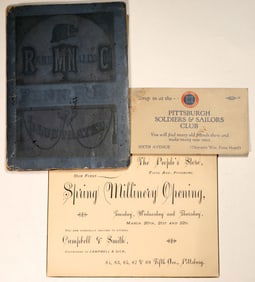 Pennsylvania Ephemera Group, Early 1900s (3) [186857]