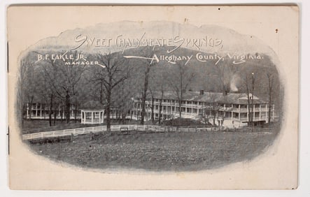 Sweet Chalybeate Springs Brochure [194106]