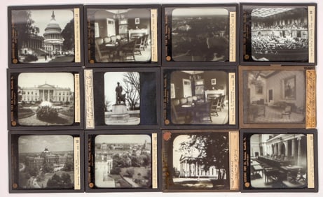 Lantern Glass Slides Of Wash. D.C. Buildings [194847]