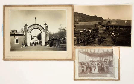 Early Kabul, Afghanistan Photograph Trio [197700]