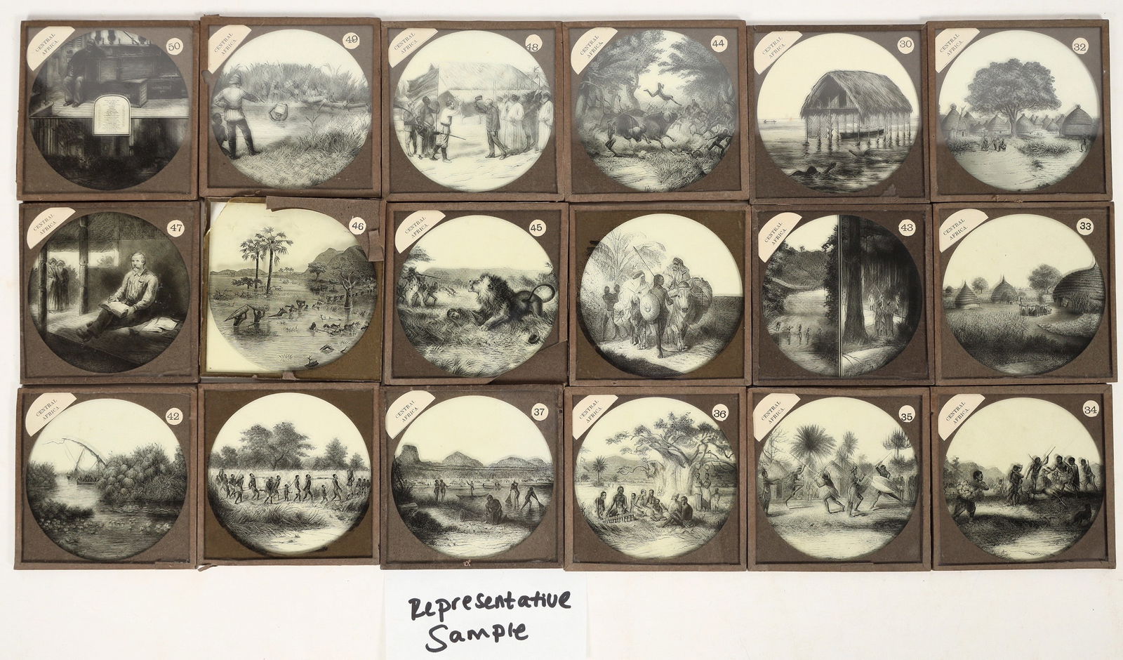 Glass Slides Of Central Africa [194840] (1 of 3)