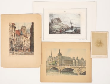 French Art, Cabinet Card, c1800s (4) [191561]