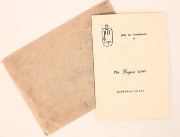 Israel Hotel Complimentary Booklet [188468]