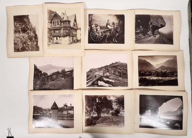 Switzerland, Large Professional Antique Photos, 18 [193536]