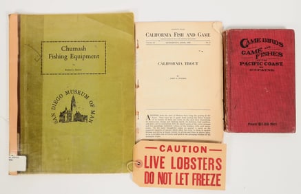 Fishing Ephemera Group [197894]