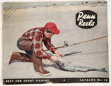 Fishing: Penn Reels Fishing Catalog, No. 16, 1951 [197873]