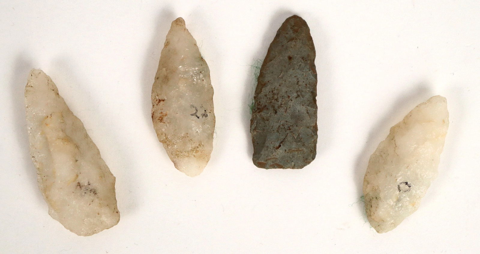 North Carolina Lanceolate Points (4) [197207] (1 of 3)