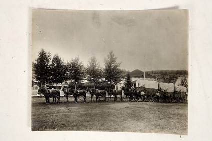 Wagon Photograph Pair [197731]