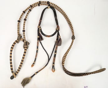Western Horse Stall, Beaded and Vintage [196716]