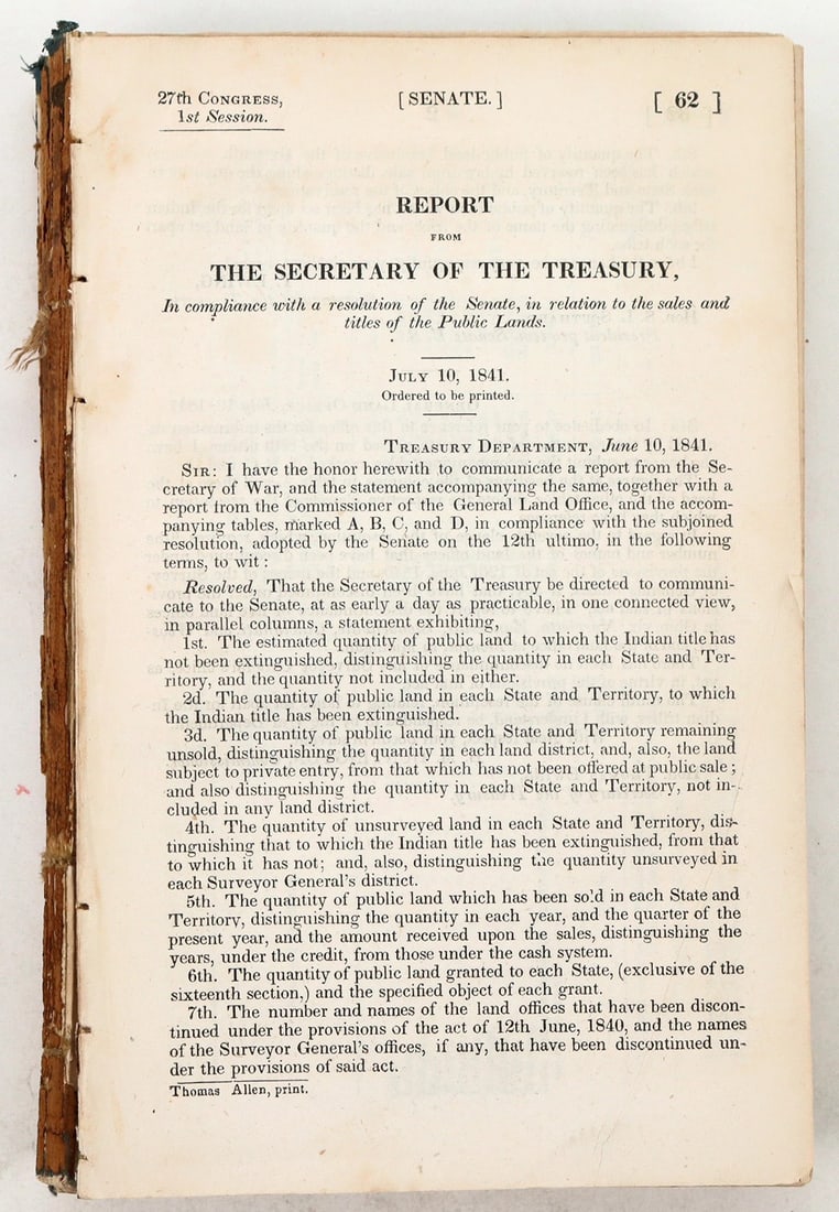 Senate Reports 1840s-1850s [195198] (1 of 4)