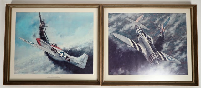 World War 2 Fighter Plane Prints in Frames, 3 [197493]
