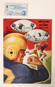 Santa Clara vs. California Football Program, 1950 [188417]