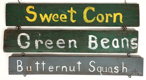 Farmer's Market Wooden Sign, Hand Painted [197175]