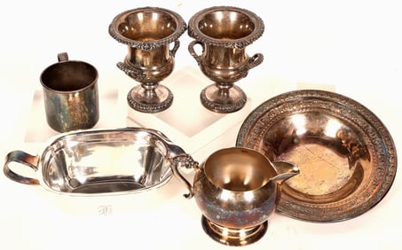 Silver Plate, 14 Pieces [183719]