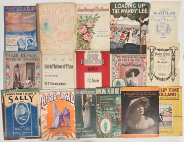 Sheet Music From 1912-1929 (17) [197802]