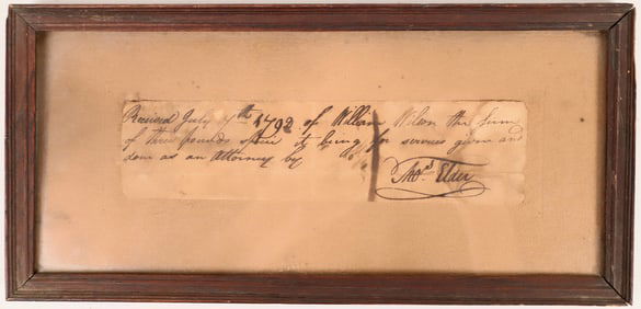 Thomas Elder Autograph [186112]