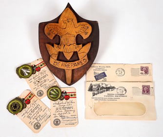 Boy Scout Memorabilia and Vintage Postal Covers [183542]