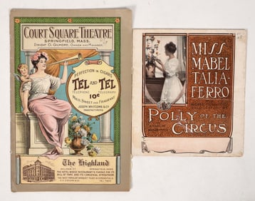 Theatre Programs, Vintage Pair [191542]