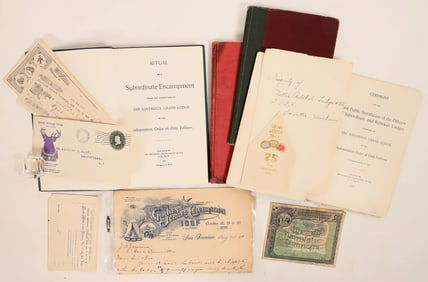 IOOF Books, 4, and 1 Letterhead [188448]
