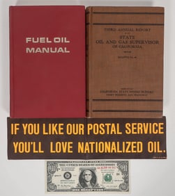 Oil & Gas Technical Books (2) & Oil Ephemera [194371]
