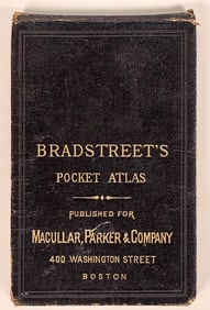 Bradstreet's US Pocket Atlas, 1882, Rare [192183]