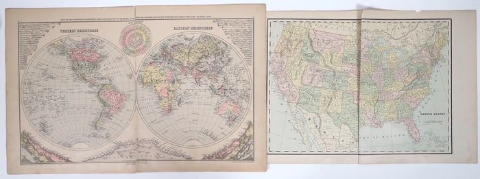 Early US & World Maps [196086]