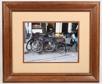 Original Bicycle Photo, Woodgrain Frame [197176]