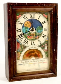 Burpee Seed Planting Season Electric Clock [196588]