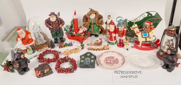 Christmas Decorations and Stuff (5 Boxes) [197462]