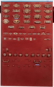 Hardware Store Drawer Pull Display Board [195585]