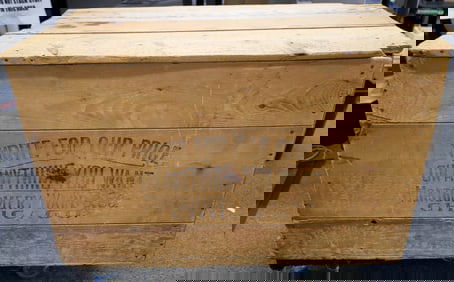 Montgomery Ward Wood Crate c1910 [145764]