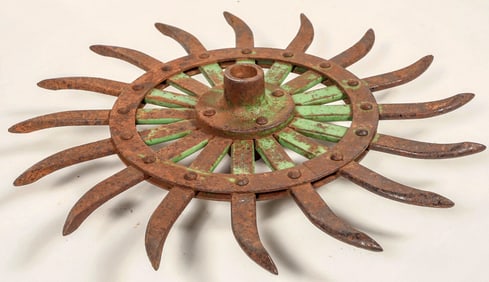 Cast Iron Farm Rotary Disc Plow Wheel [197106]