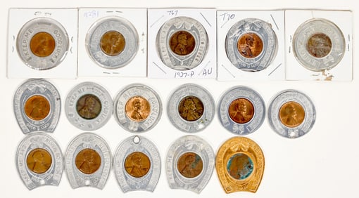 Encased Penny Collection (17) [198248]