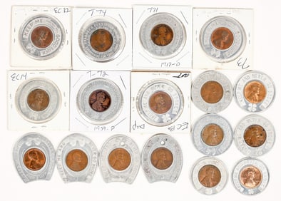 Los Angeles Encased Penny Collection (17) [198249]