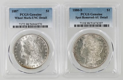 Morgan Dollars (2) [197763]